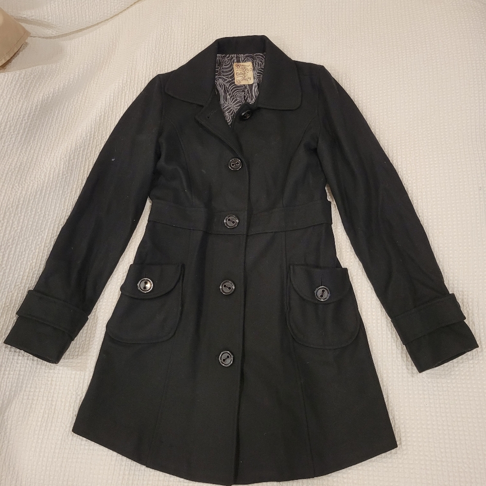 Black Pea Coat
